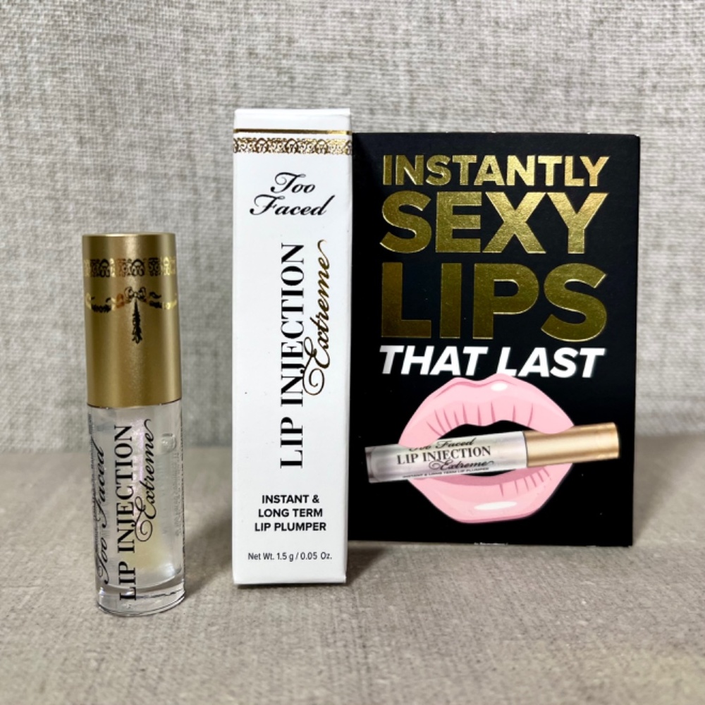 ❤️3 for $25❤️ Last one‼️ Too Faced Lip Injection Extreme Lip Plumper mini - Picture 4 of 4
